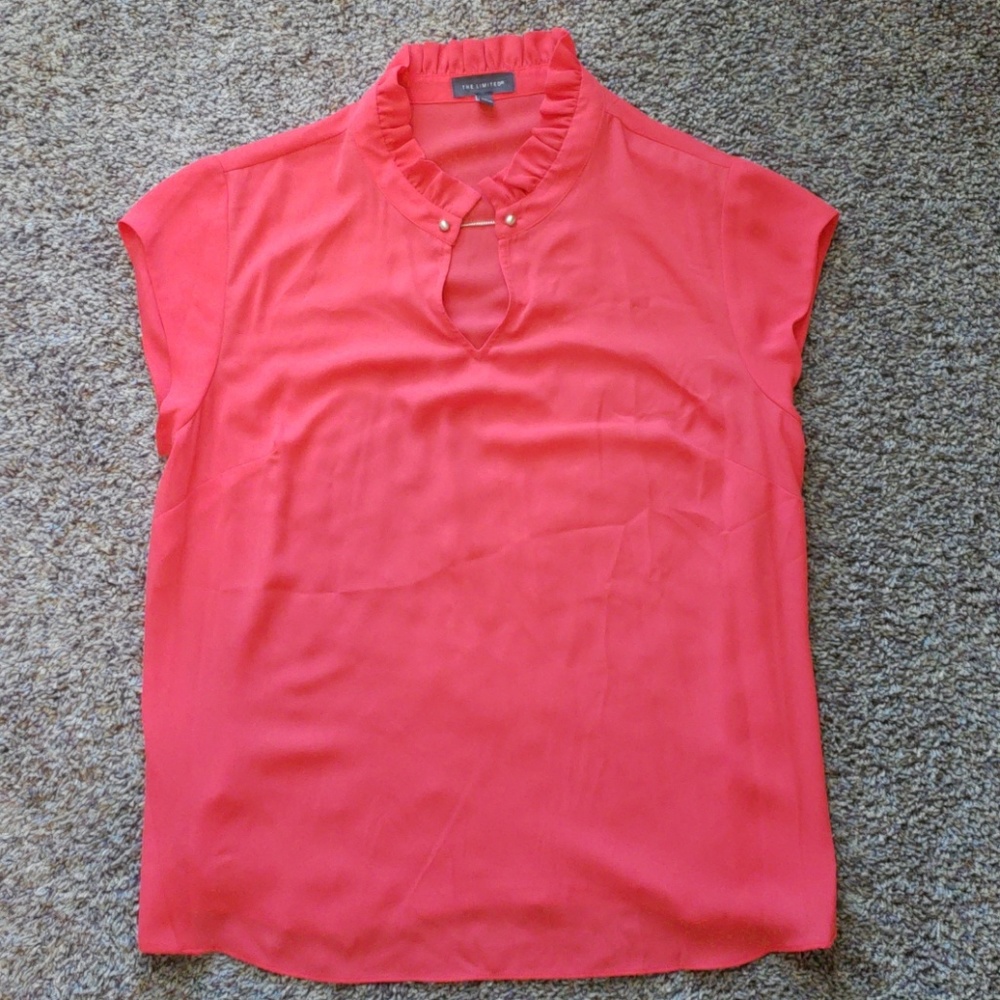 The Limited Coral Blouse